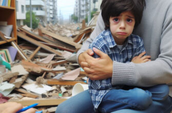 Психологическая помощь детям, испытывающим страхи после землетрясения