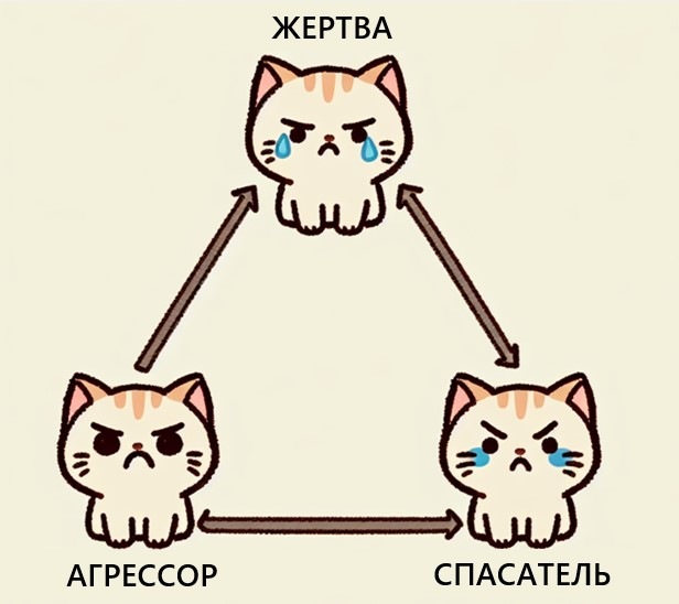 Кто такой Карпман и почему его треугольник никому не нравится.