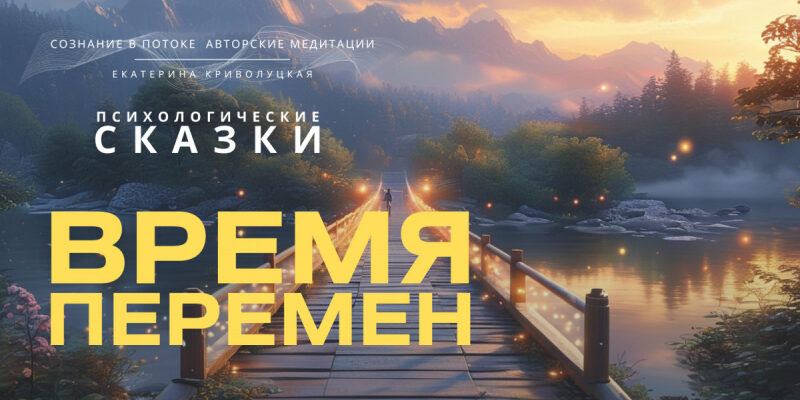 Психологическая сказка про середину жизни «Время перемен»