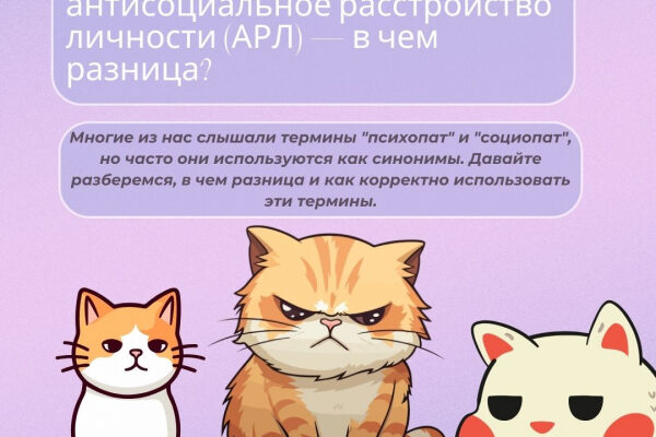 Психопатия, Социопатия и Антисоциальное Расстройство Личности: Различия, Сходства и Корректное Понимание