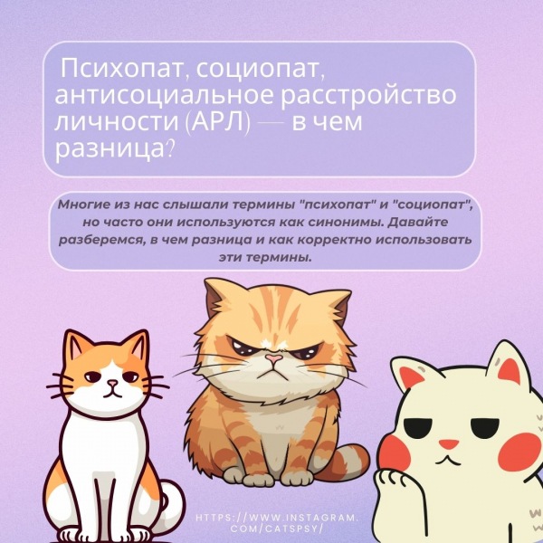 Психопатия, антисоциальность и антисоциальное расстройство личности: различия, сходства и понимание