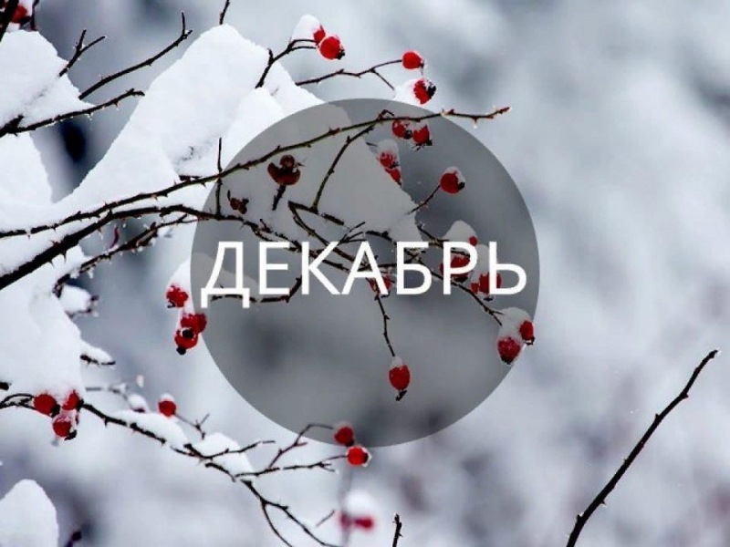 декабрь