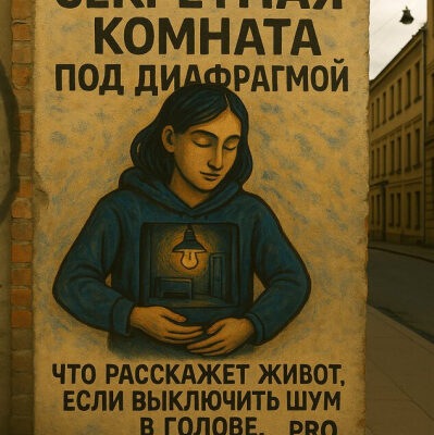 Секретная комната под диафрагмой: что расскажет живот, если выключить шум в голове
