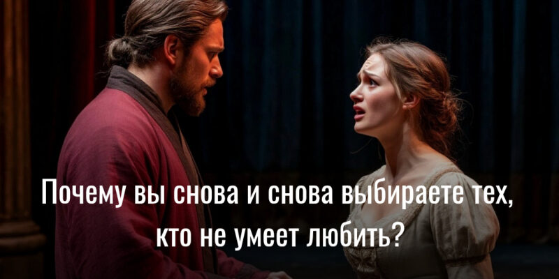 Бег по кругу: Почему вы снова и снова выбираете тех, кто не умеет любить?