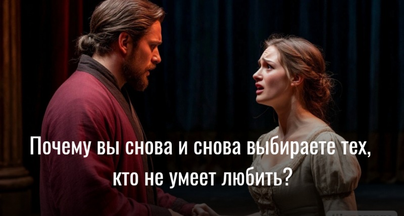 Бег по кругу: почему ты снова и снова выбираешь тех, кто не понимает любви?