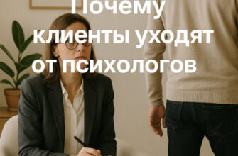 Почему клиенты уходят от психологов?