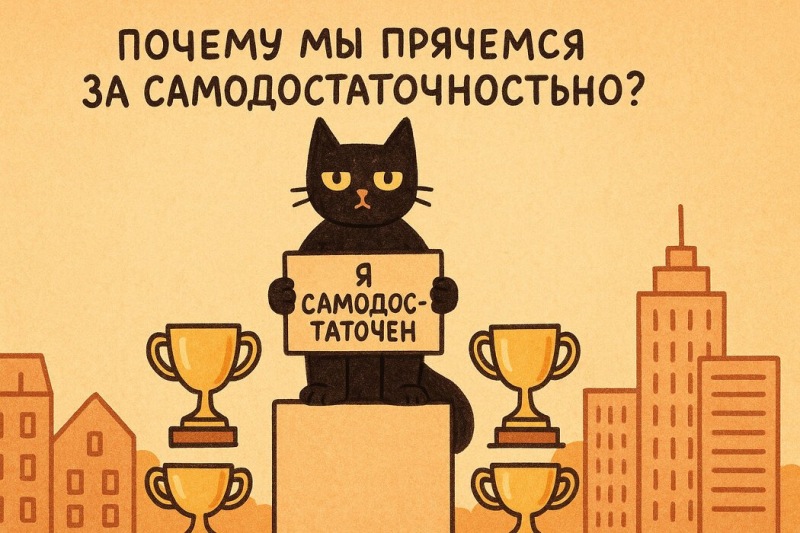 Почему мы прячемся за самодостаточностью?